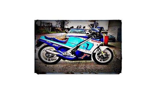 1988 rg250 gamma bike - gamma,