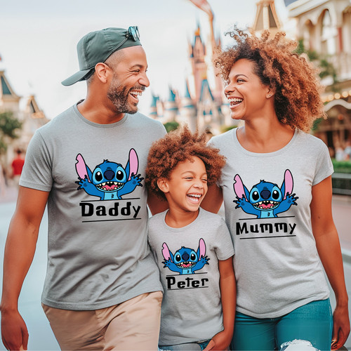 Personalised stitch family - personalised,