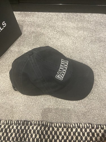 Ganni black cap