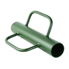 Fence post driver with handles - post,