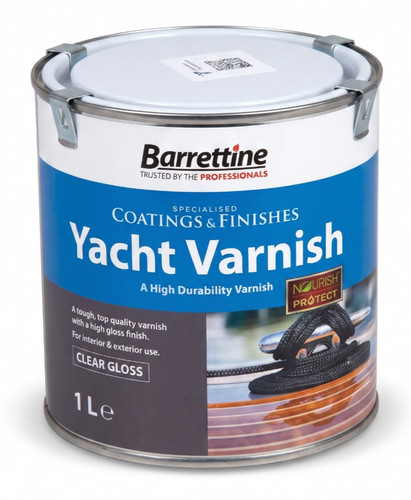 Barrettine yacht varnish clear - yacht,