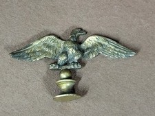 Bronze Eagle Statue On Its
