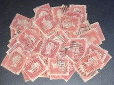 Sg40 penny red stars - 1d,