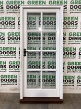 GEORGIAN BARS BACK DOOR WOODEN