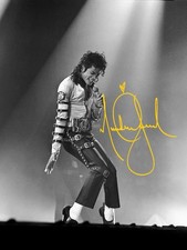 Michael Jackson Signed