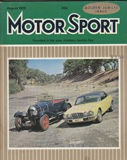 Motor Sport Magazine August