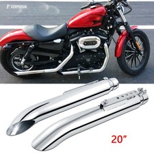 Exhaust muffler pipes - 2x,