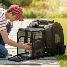 Cat Carrier Backpack Nylon Pet