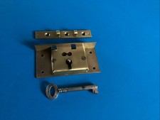 Vintage Antique Brass Box /