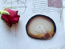 Natural Agate Slice Druzy
