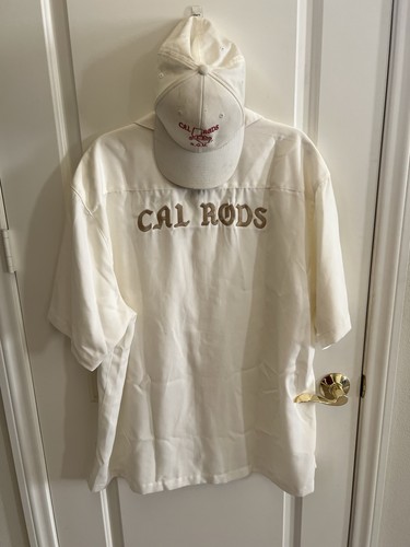 Cal rods car club shirt - car, hat