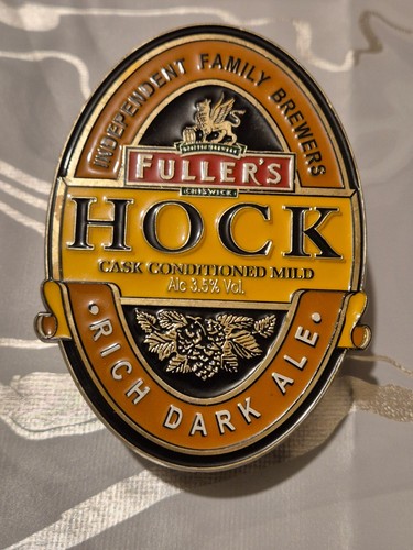 Fullers hock pump clip badge - hock,