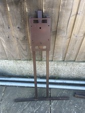 Folding Table Legs, Free Standing Campervan Table Legs, Black Camping Table Leg