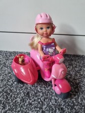 Simba Evi Love Scooter and Side Car Hello Kitty Clothes & Bunny Rabbit 