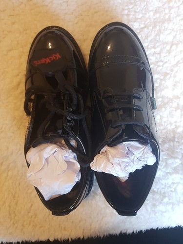 Kickers black for kids boys - black,