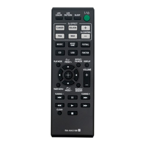 Amu199 replace remote - rm-amu199, for
