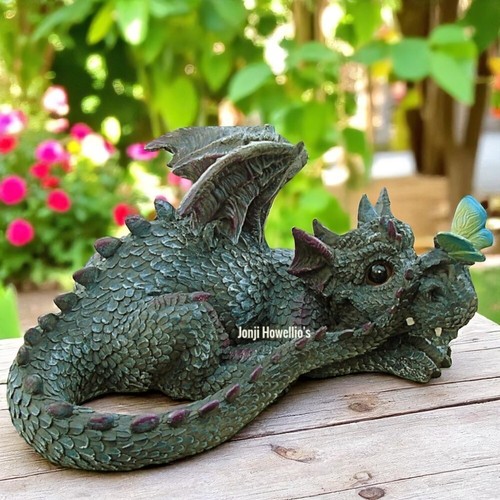 Butterfly rest dragon sleeping - dragon,