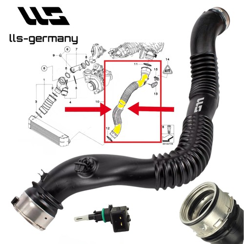 Turbo charge air - hose, bmw