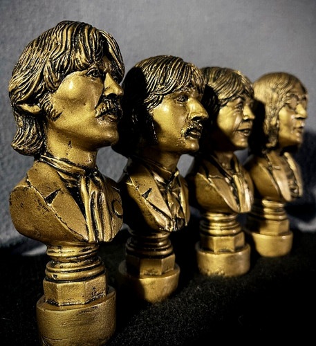 The beatles golden bust - golden,