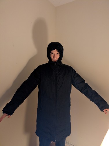 Prada vintage mens black coat - prada,