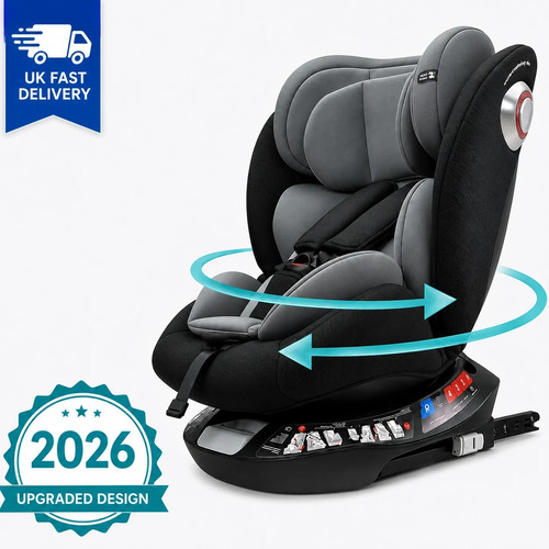 Baby car seat with isofix - isofix,, 360