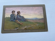 The Soft Dying Day- Sybil Barham art postcard - Faulkner