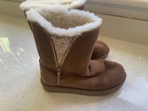 Ugg classic zip sequin - classic, zip/sequin