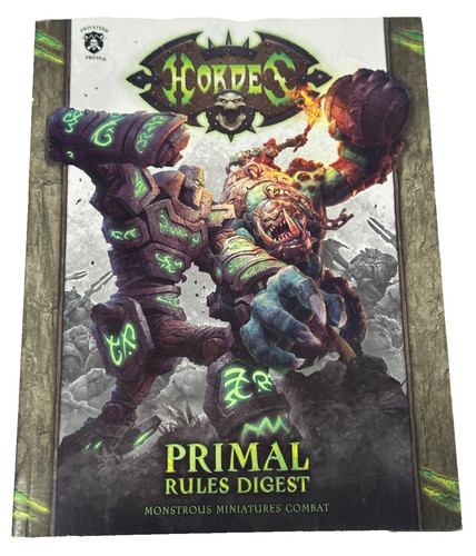 Wargame rules hordes - rules,