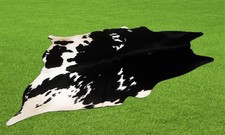 100% Genuine Cow hide Rug Area Carpet Skin Leather 15.99 sq.feet (49"x47") A 94