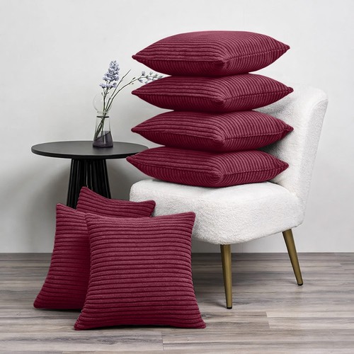 Pack velvet cushions with - pack, 6