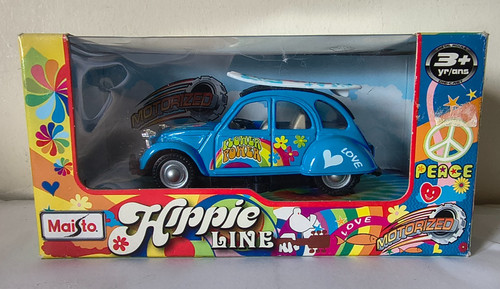 Maisto citroen 2cv blue - maisto,