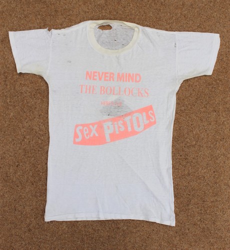 Vintage sex pistols shirt - pistols,