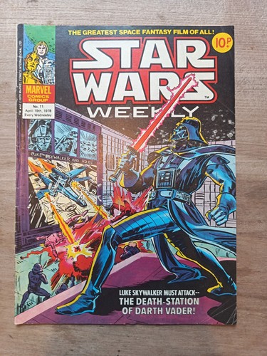 Marvel comic star wars weekly - comic,