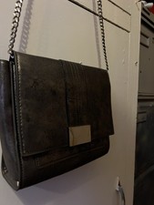 Grey crossbody bag