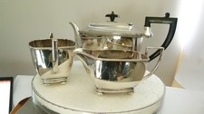 Art Deco Silver plated tea