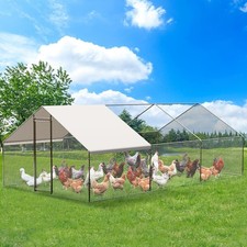 20x10 Metal Chicken Coop