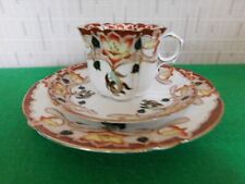 Vintage Rena Apc Floral Trio China  - Cup Saucer Plate -