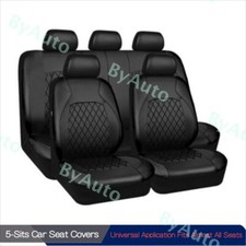 9PCS Leather 5-Sits Car Seat