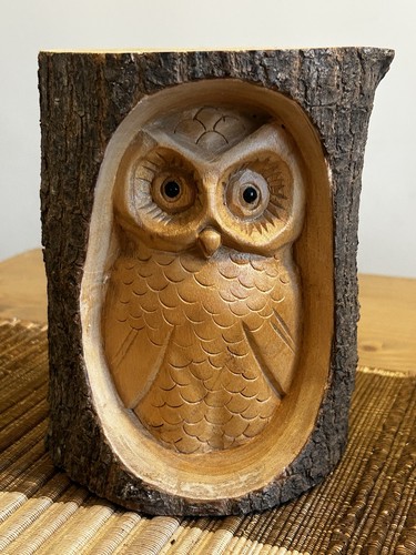 Vintage ooak hand carved - vintage,