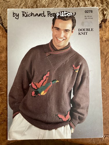 Mens knitting patterns - patterns, dk