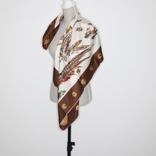 Asprey Silk Scarf Pheasant
