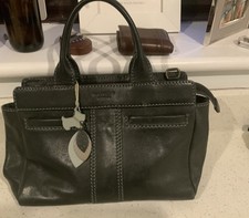 Radley black handbag with dog