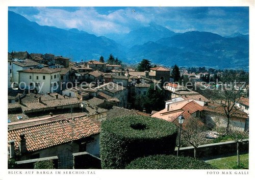 Barga panorama serchio - serchio, valley