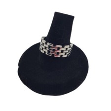 Block chain band ring - chain,