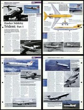 Hawker Siddeley Trident - Civil Aircraft #499 World Aircraft Information 2 Pages