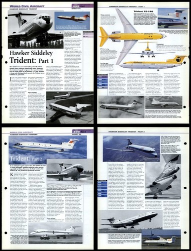 Hawker siddeley trident - siddeley,