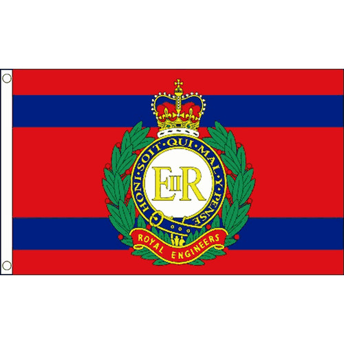 Royal engineers corps flag - royal,