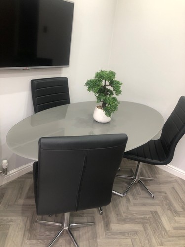 Dinning table and chairs - and,