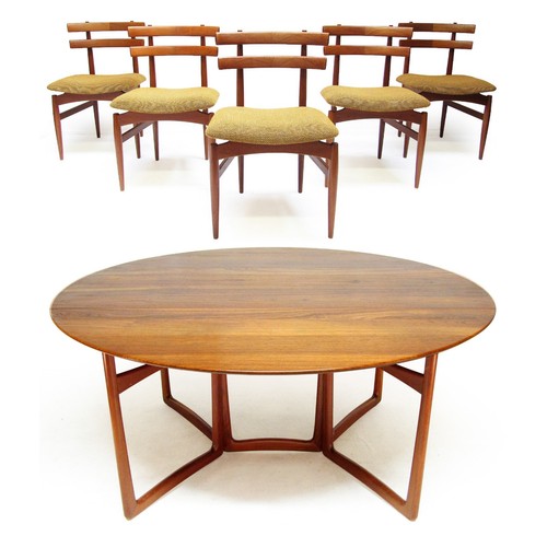 Danish gateleg dining table - gateleg,