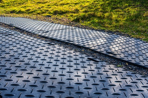 Hdpe ground protection mat - hdpe,